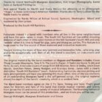 Thanks to Inland Northwest Bluegrass Association, Rick Singer Photography, David Sams at Garland Printing Co. And special thanks to Marith and Dusty McCoul for allowing us to photograph "Hugo," a classic (and classy!) American Rambler. Thanks also to Terry Ludiker for the fiddle tracks he added. Engineered by Randy Wilcox at Bolivar Sound, Spokane, Washington. Mixed and mastered by Don Larson. Produced by the South Hill Ramblers. Fortunate indeed is a band with members who all live in the same neighborhood and have the same tastes in music. The South Hill Ramblers all live within shouting distance of each other in little cabin homes on the hill (Spokane's South Hill) and only 'ramble' when it is time to head for gigs, jams and bluegrass parties. This feature is a huge asset to the fine sound of these seasoned and innovative musicians. You are holding the music of four very talented and innovative folks...who sing, play and write exceptionally well. Best of all, the blend is excellent, on instruments and voices. The original material by the band members on Rogues and Ramblers includes: / Love Those Cascade Mountains, Take It To The Lord In Prayer, It Feels Like Home To Me and Paris. As well, it includes covers of songs from Bill Monroe, Reno & Smiley, Uncle Dave Macon, Gretchen Peters, Jimmy Rodgers and Grandpa Jones...tunes with a clearly distinctive "South Hill Ramblers" touch. Outstanding harmonies, decisive picking and tasty arrangements will have you spinning this music often. One of the key elements of an outstanding bluegrass band is the self-penned songs...the original material shows the depth of the band's creativity, which is so evident here. The Band band members agree on the 3 T's: Taste, Timing and Tone. That's good news for listeners and fans of this band that blends musical interests and talents from across the US and across a variety of musical influences. The founding fathers of bluegrass music can be proud of this production...and we know you will be too. George McKnight, Bluegrass Broadcaster and Emcee